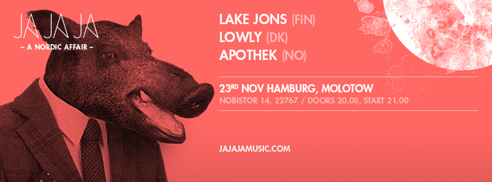Ja Ja Ja – A Nordic Affair: Im November mit Apothek, Lowly und Lake Jons